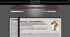 Desktop Screenshot of eterna.sl