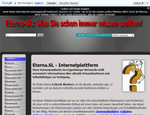 Tablet Screenshot of eterna.sl